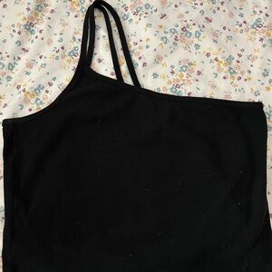 Arizona Jean Company Black Asymmetrical Camisole